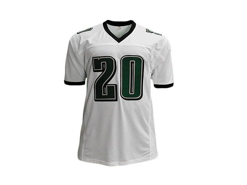 Brian Dawkins Autographed Philadelphia White Football Jersey (Beckett)