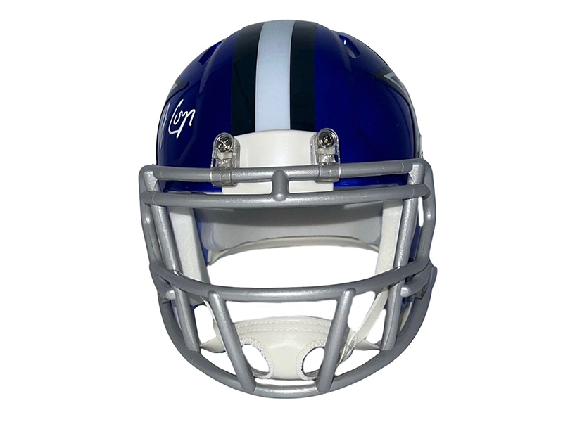 Amari Cooper Autographed Dallas Cowboys Flash Speed Mini Helmet (JSA)