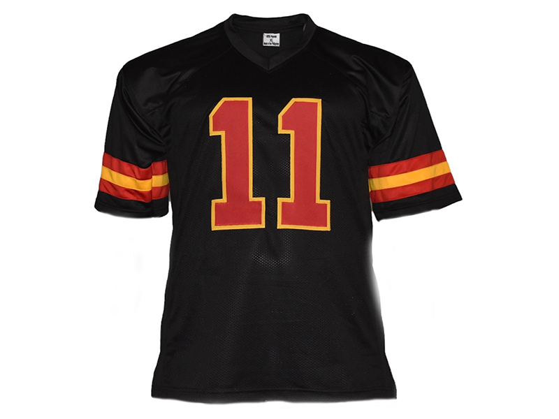 Marquez Valdes-Scantling Autographed Kansas City Black Football Jersey JSA