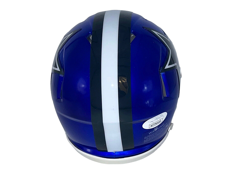Amari Cooper Autographed Dallas Cowboys Flash Speed Mini Helmet (JSA)