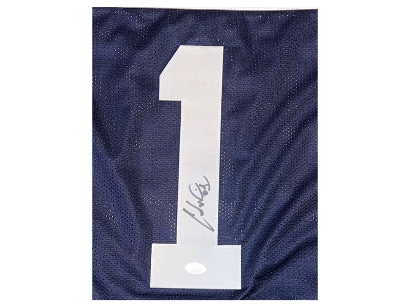 Cedrick Wilson Jr. Autographed Dallas Thanksgiving Jersey (JSA)