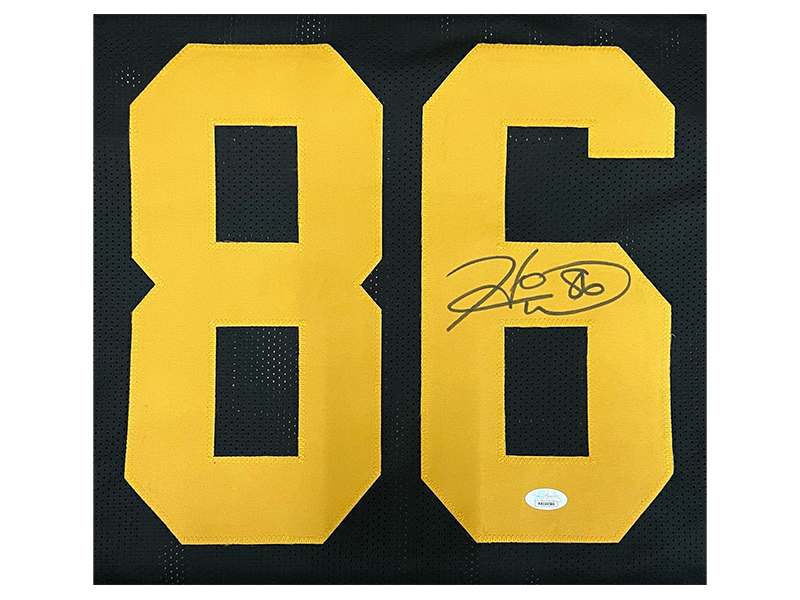 Hines Ward Autographed Pro Style Color Rush Football Jersey (JSA)