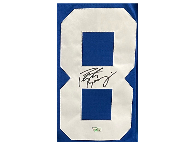 Peyton Manning Autographed 1998 Authentic Indianapolis Colts NFL legacy Throwbacks Football Jersey Fanatics