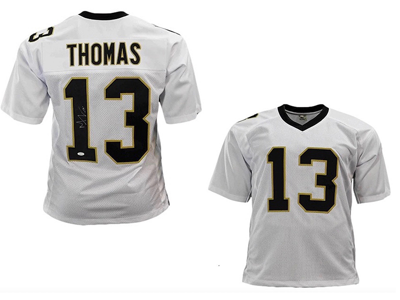 Michael Thomas Autographed White Pro-Edition Jersey (JSA)