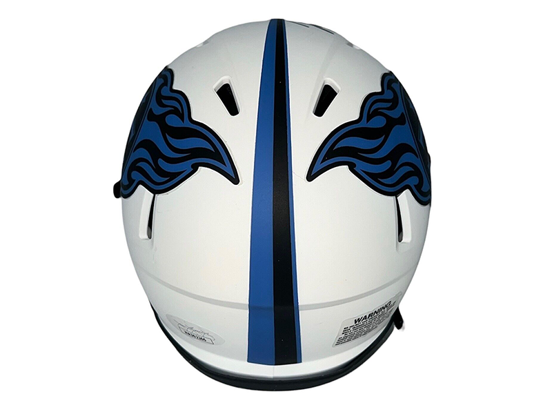 Jeffery Simmons Autographed Tennessee Titans Lunar Mini Helmet (JSA)