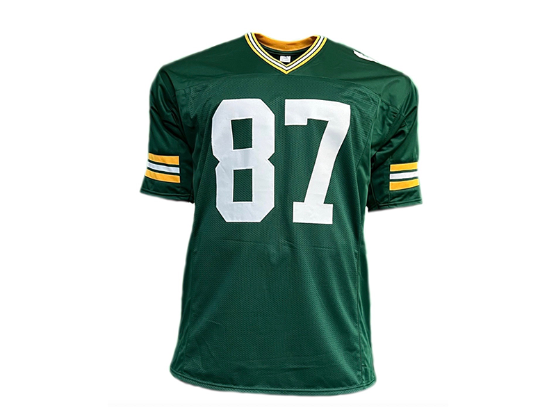 Jordy Nelson Autographed Green Pro Style Football Jersey (JSA)