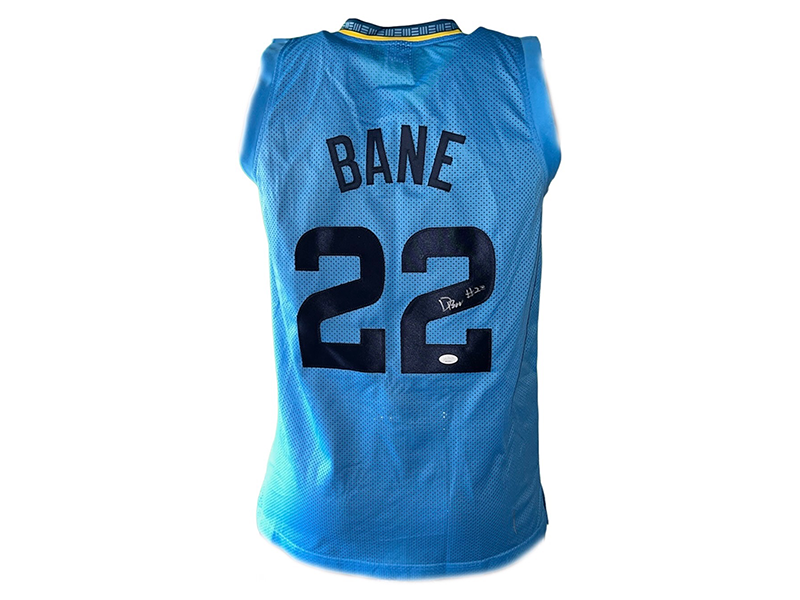 Desmond Bane Autographed Memphis Pro Style Basketball jersey (JSA)