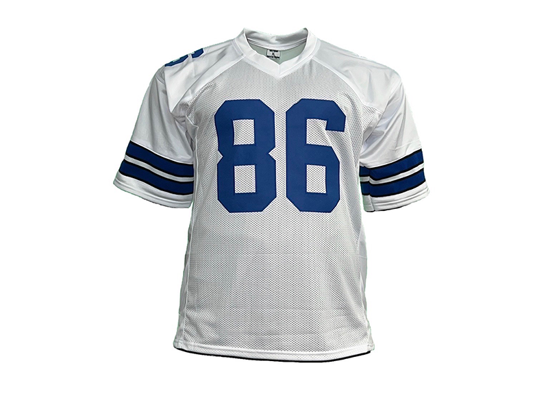 Dalton Schultz Autographed Dallas White Dallas Football Jersey JSA