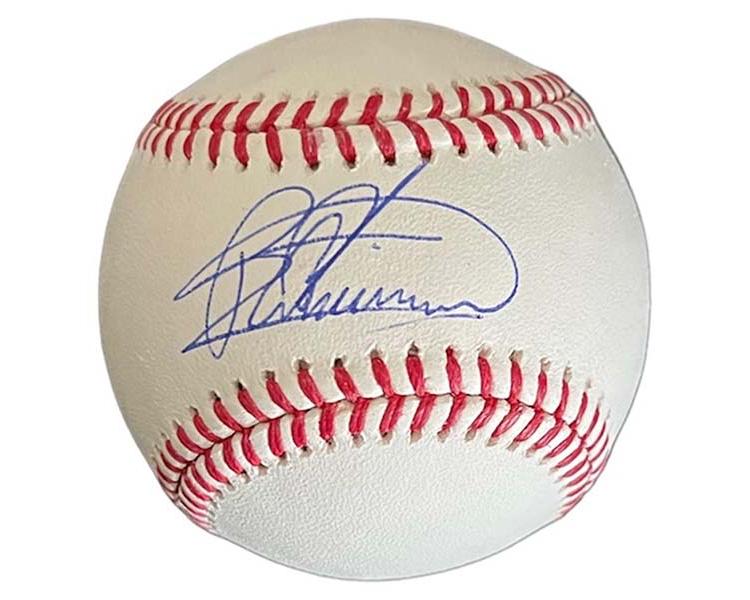 Bartolo colon Autographed official Major League Baseball (JSA)