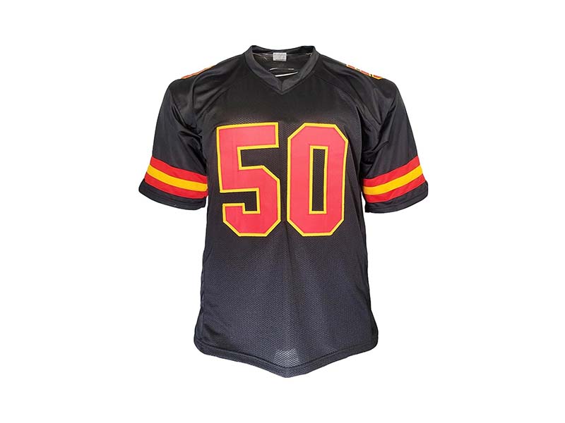 Willie Gay Jr Autographed Pro Style Kansas City Black Football Jersey (JSA)