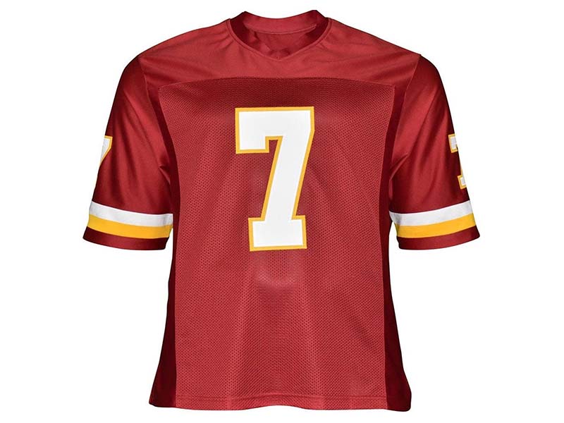 Joe Theismann Autographed 83 MVP Inscription Washington Red Football Jersey (JSA)