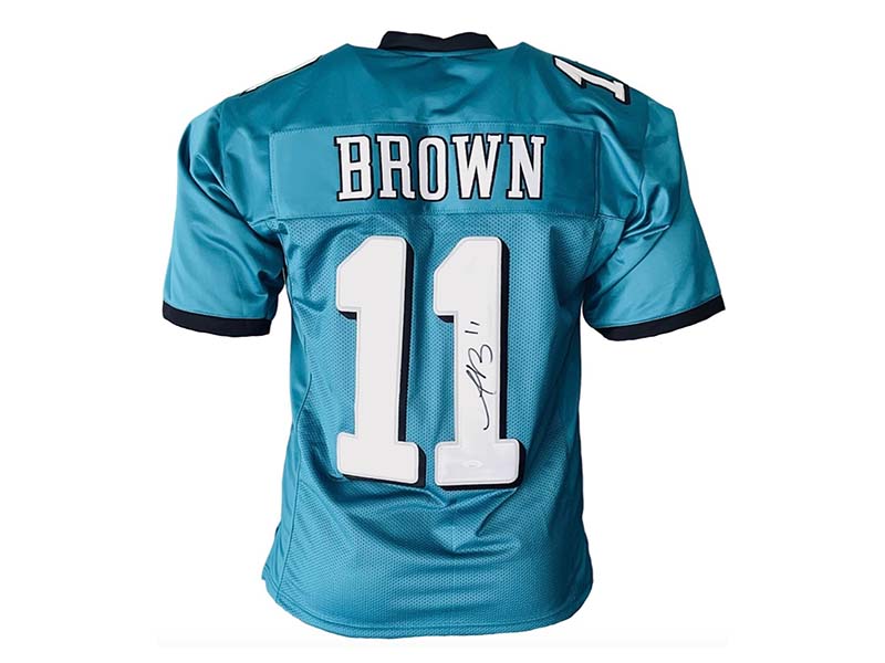 A.J. (AJ) Brown Autographed (Signed) Philadelphia Pro Style Football Jersey (JSA)
