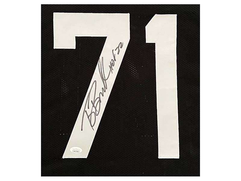 Tony Boselli Autographed Jacksonville Black Football Jersey JSA
