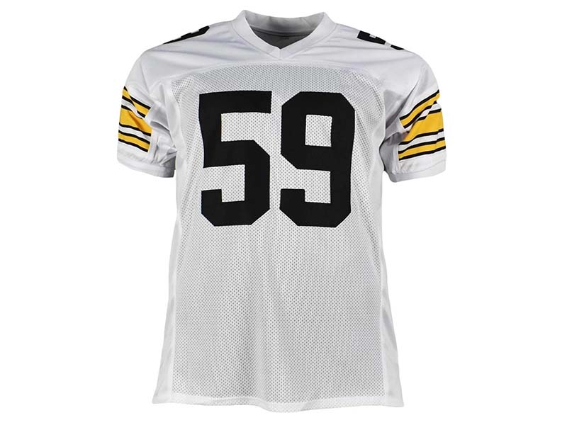 Jack Ham Autographed HOF 88 Pro Style White Football Jersey (JSA)