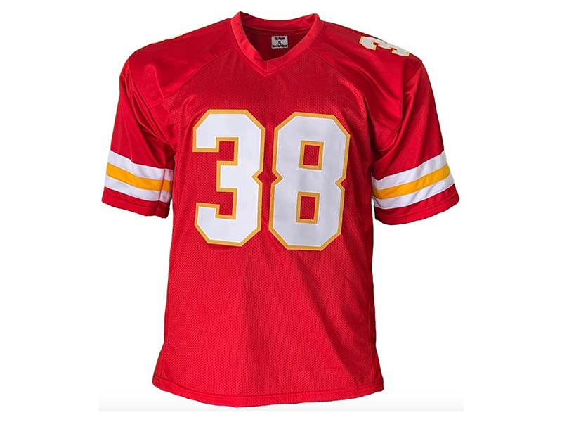 L'Jarius Sneed Signed Autographed Pro Style Football Jersey Red (JSA) –  Golden Autographs