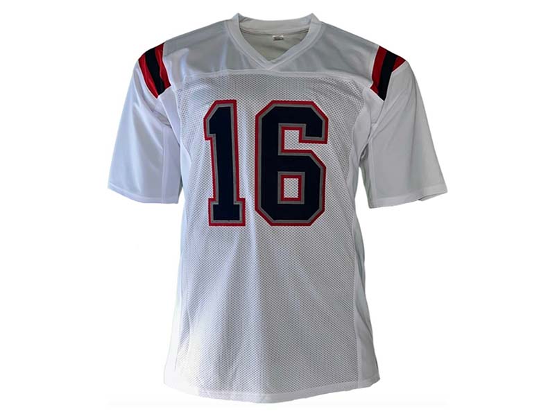Jakobi Meyers Autographed New England Signed White Football Jersey (JSA)
