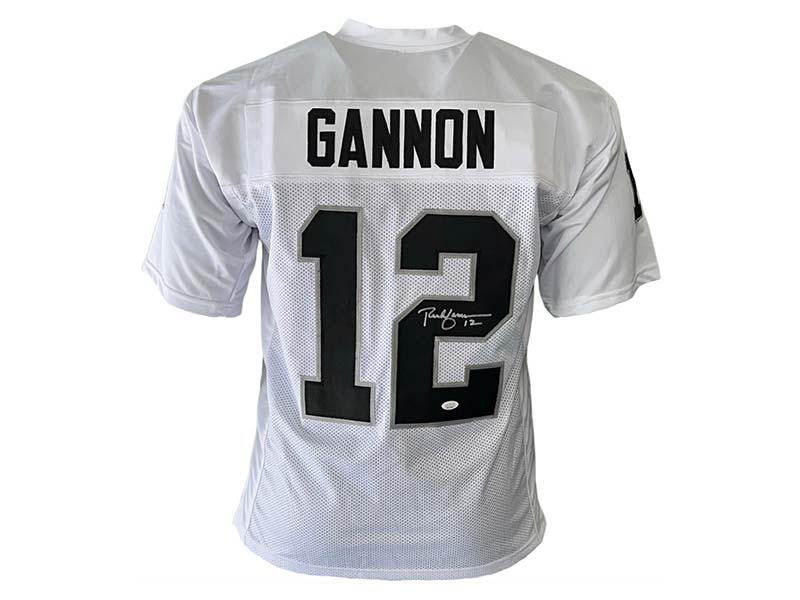 Rich Gannon Autographed (Signed) Oakland￼ Pro White Football Jersey (JSA)