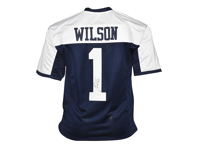 Cedrick Wilson Jr. Autographed Dallas Thanksgiving Jersey (JSA)