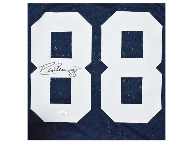 Drew Pearson Autographed Dallas Pro Style Thanksgiving Football Jersey (JSA)