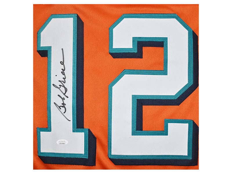 Bob Griese Autographed Miami Orange Football Jersey (JSA)