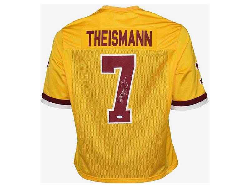 Joe Theismann Autographed 83 MVP Inscription Washington Pro Style Yell –  Golden Autographs