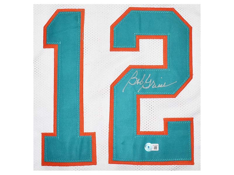 Bob Griese Autographed ProStyle White Football Jersey (Beckett)