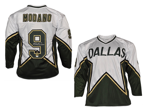 Mike Modano Autographed Jersey | Signed JSA Jerseys | Golden Autographs