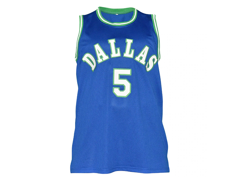 Jason Kidd Autographed Dallas Pro Style Blue Jersey (Beckett)