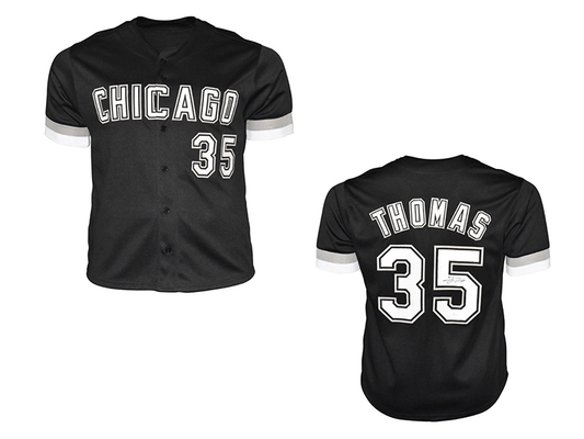 Shop Frank Thomas Chicago White Sox Signed Black Custom Jersey