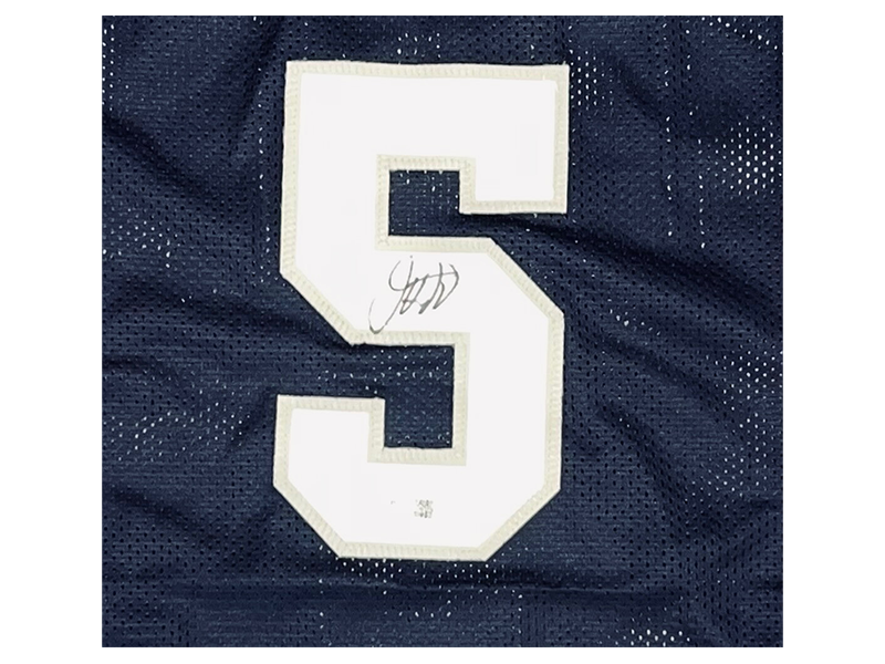 Jason Kidd USA Autographed Dark Blue Basketball Jersey Beckett