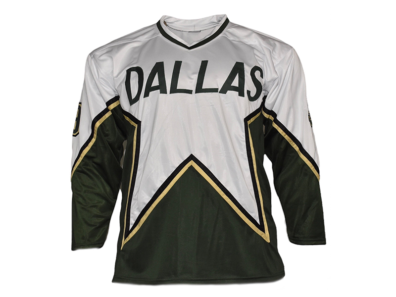 Mike Modano Signed Dallas Green Hockey Jersey (JSA) — RSA