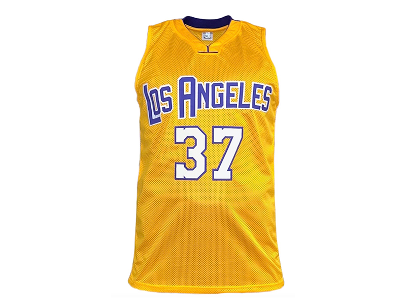 Ron Artest Autographed Los Angeles Yellow Basketball Jersey Beckett