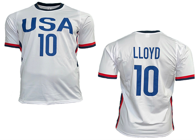 Carli Lloyd Team USA White Unsigned Soccer Jersey
