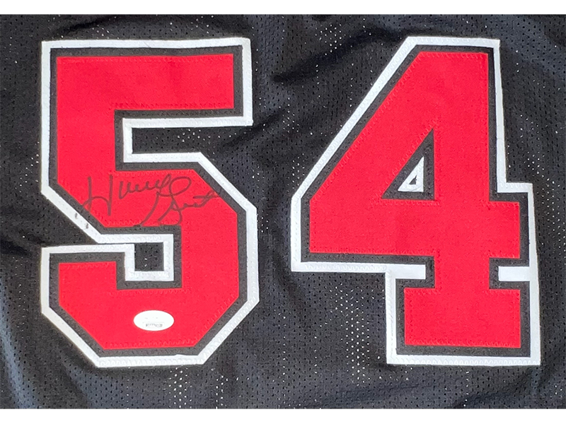 Horace Grant Autographed Prostyle Chicago Black Custom Jersey JSA