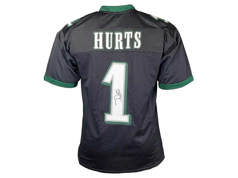 Jalen Hurts Autographed Philadelphia Pro Black Football Jersey