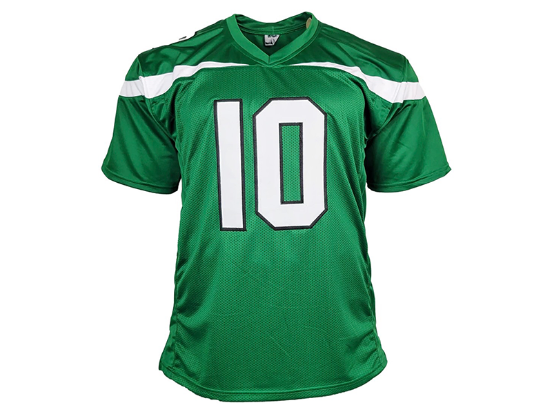 Braxton Berrios Signed New York Green Football Jersey (JSA)