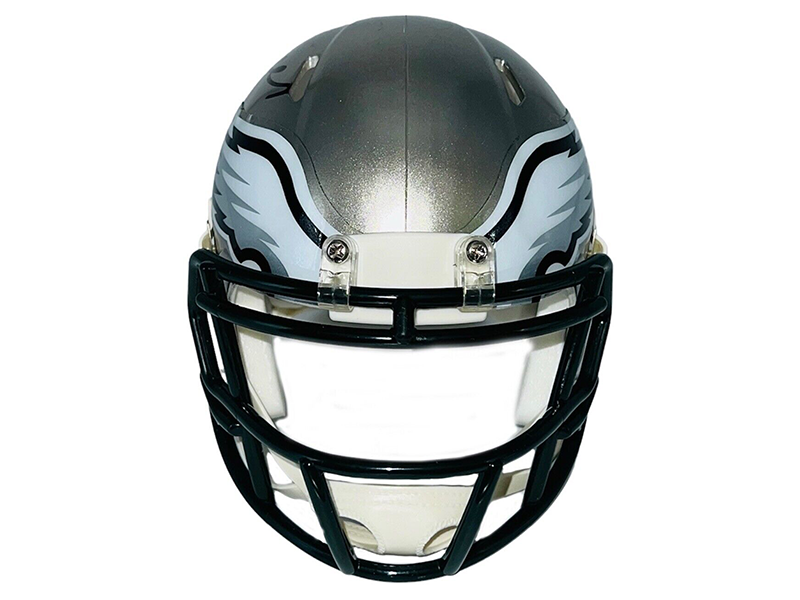 Brent Celek Philadelphia Eagles Autographed Flash Mini Helmet (JSA)