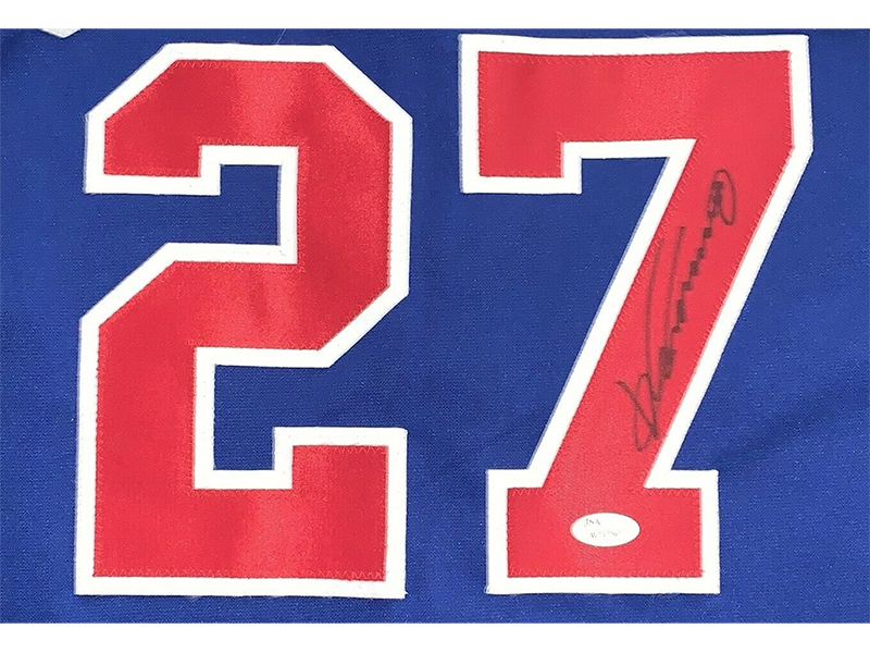 Vladimir Guerrero Autographed Montreal Blue Baseball Jersey (JSA)