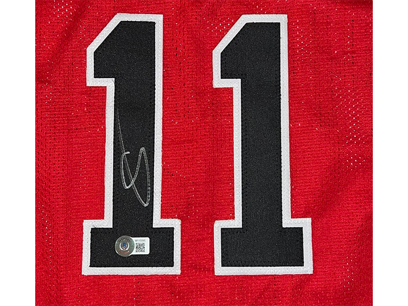 DeMar DeRozan Autographed Red Chicago Basketball Jersey Beckett