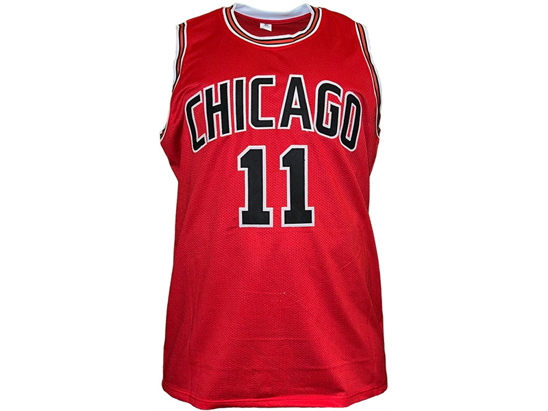 DeMar DeRozan Autographed Red Chicago Basketball Jersey Beckett