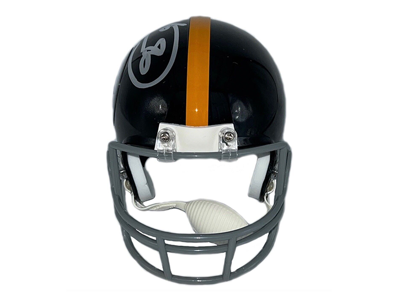 Hines Ward Autographed Pittsburgh Steelers Mini Football Helmet (JSA)