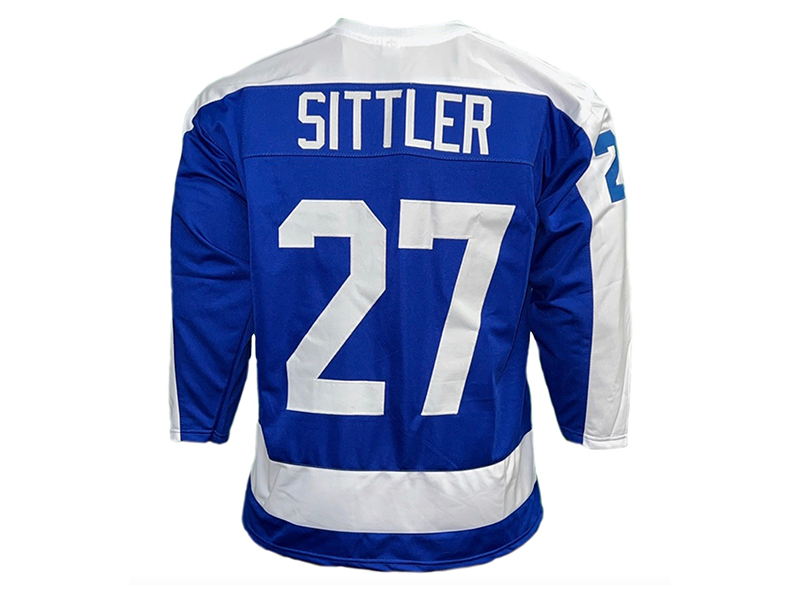 Darryl Sittler Blue Toronto Hockey Jersey