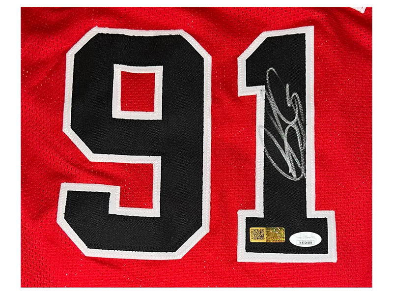 Autographed/Signed Dennis Rodman Chicago White Basketball Jersey JSA COA at  's Sports Collectibles Store