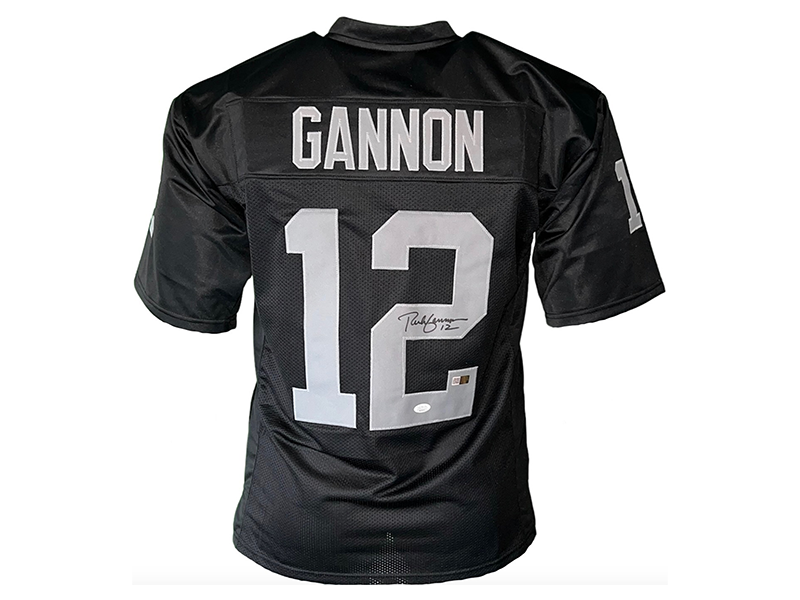 Rich Gannon Autographed ( Signed ) Oakland￼ Pro Black Football Jersey (JSA)