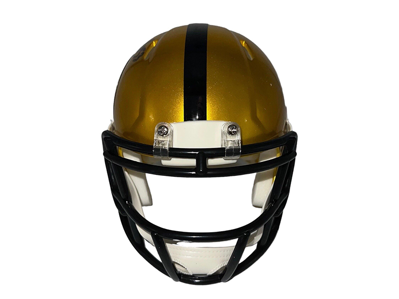 Maurkice Pouncey Autographed Pittsburgh Steelers Mini Flash Football Helmet JSA