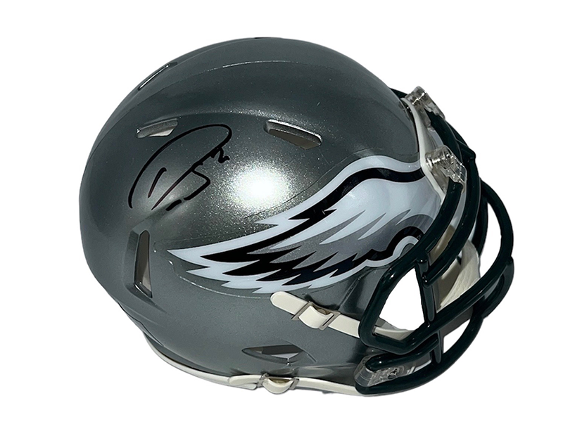 Darius Slay Jr Signed Philadelphia Eagles Flash Mini Football Helmet (Beckett)