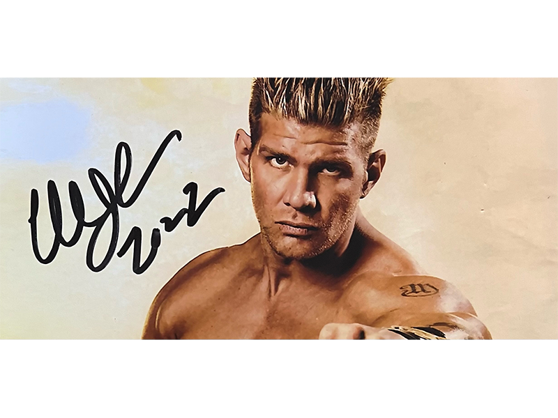 Mark Jindrak (Marco Corleone) Autographed WWE photo 10x8 JSA