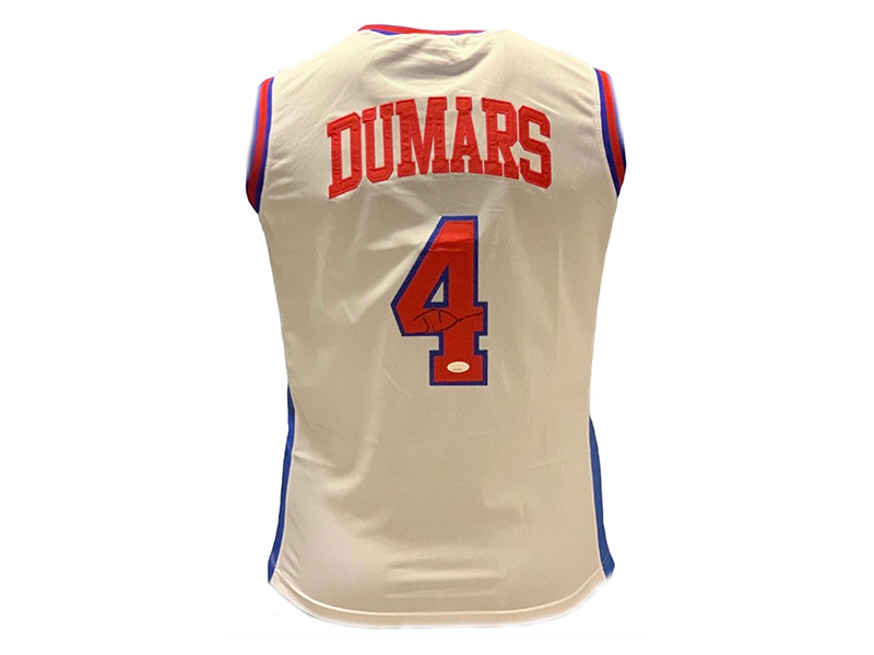 Autographed/Signed Joe Dumars Detroit Blue Basketball Jersey JSA COA at  's Sports Collectibles Store