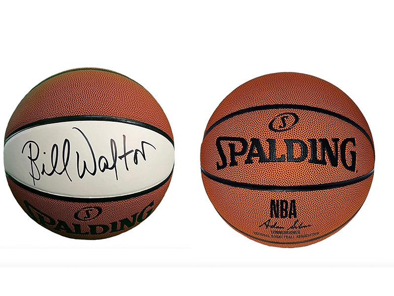 Bill Walton Autographed Wilson Authentic Series NBA basketball JSA