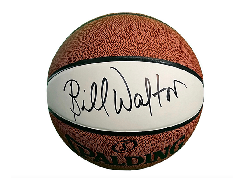 Bill Walton Autographed Wilson Authentic Series NBA basketball JSA